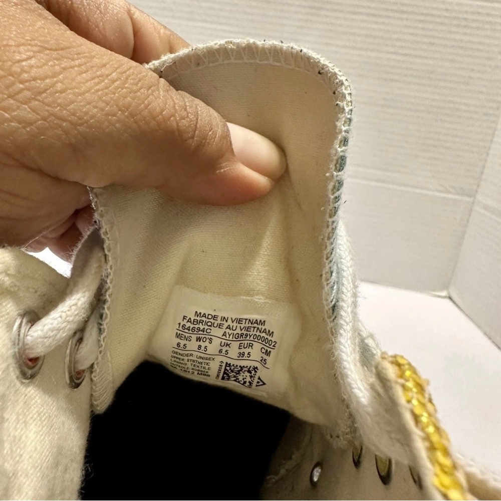 Converse X JW Anderson Chuck Taylor High Tops Barbados Womens 8.5 / Mens 6.5 - Picture 7 of 8